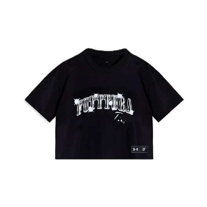 Remera Under Armour W Live Crop Ss Tini Futttura 2 Mujer