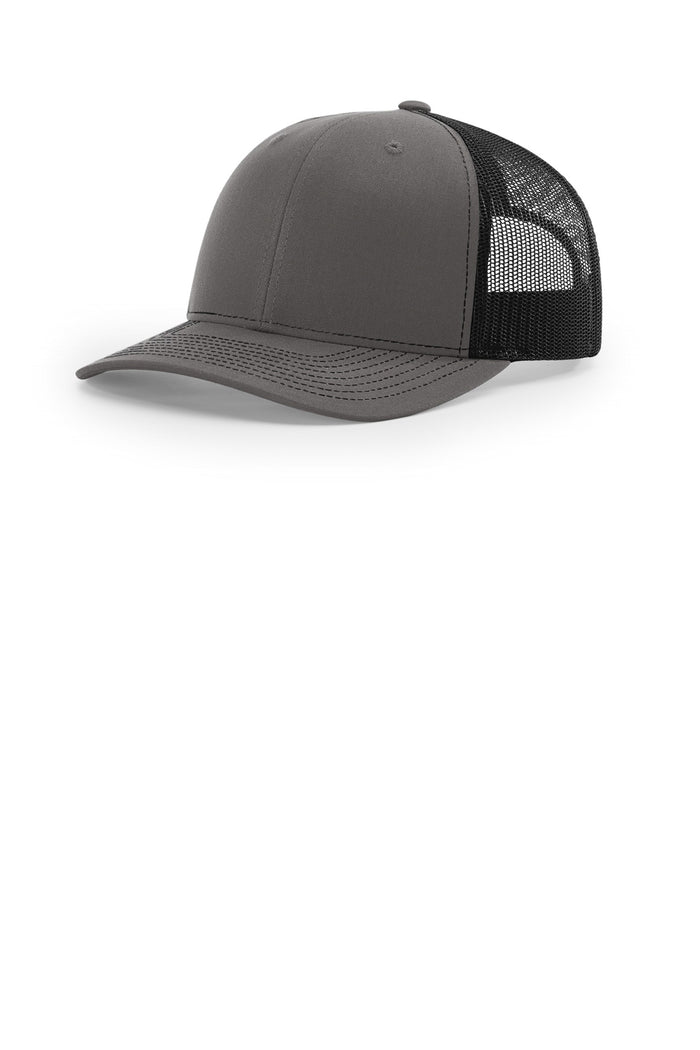RICHARDSON - CHARCOAL/BLACK TRUCKER CAP