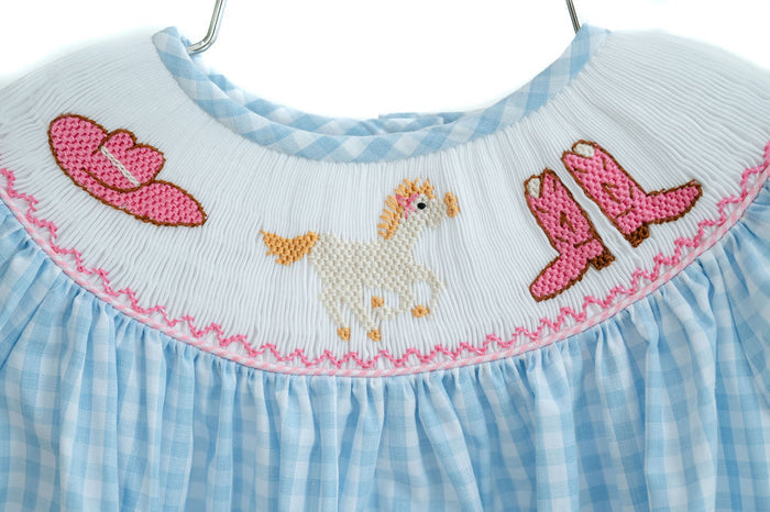 Rodeo Western Cowgirl Annabelle Bloomer Set