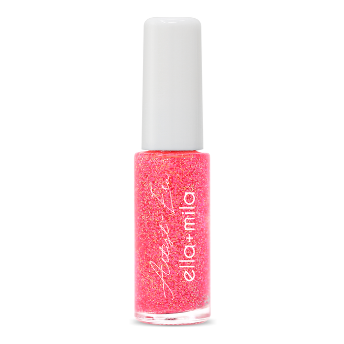 Rose Burst pink glitter nail art liner polish with fine brush – ella+mila Artist Era