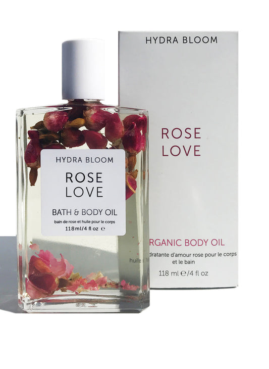 Rose Love Bath & Body Oil | Hydra Bloom