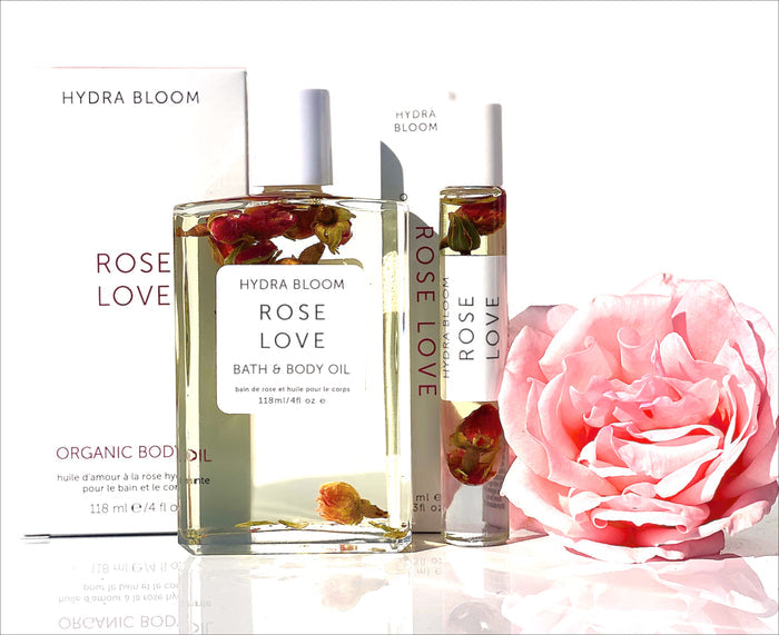 Rose Love Bath & Body Oil | Hydra Bloom