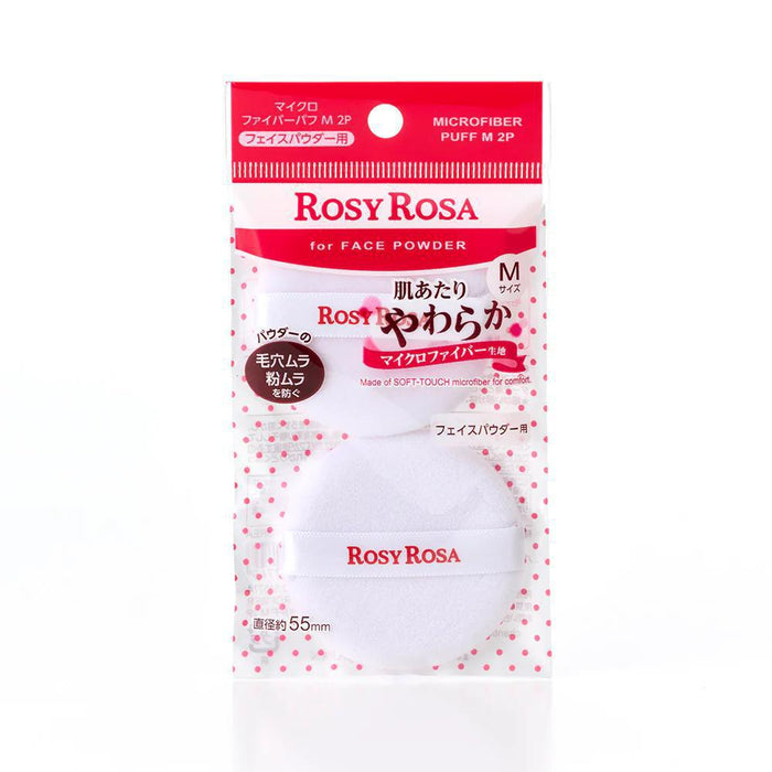 Rosy Rosa Micro Fiber Puff M 2 pcs