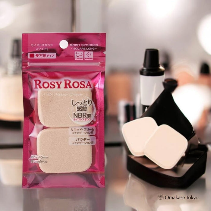 ROSY ROSA Moist Sponge 2P (Square L)