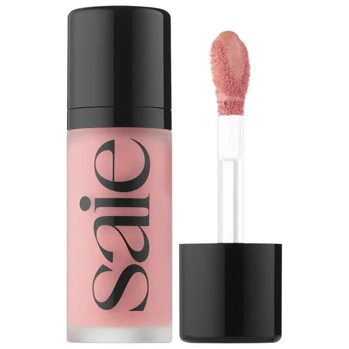 Saie Dew Blush liquid blush in Lady NIB with a smooth, blendable formula and natural pink shade for a radiant, healthy glow.