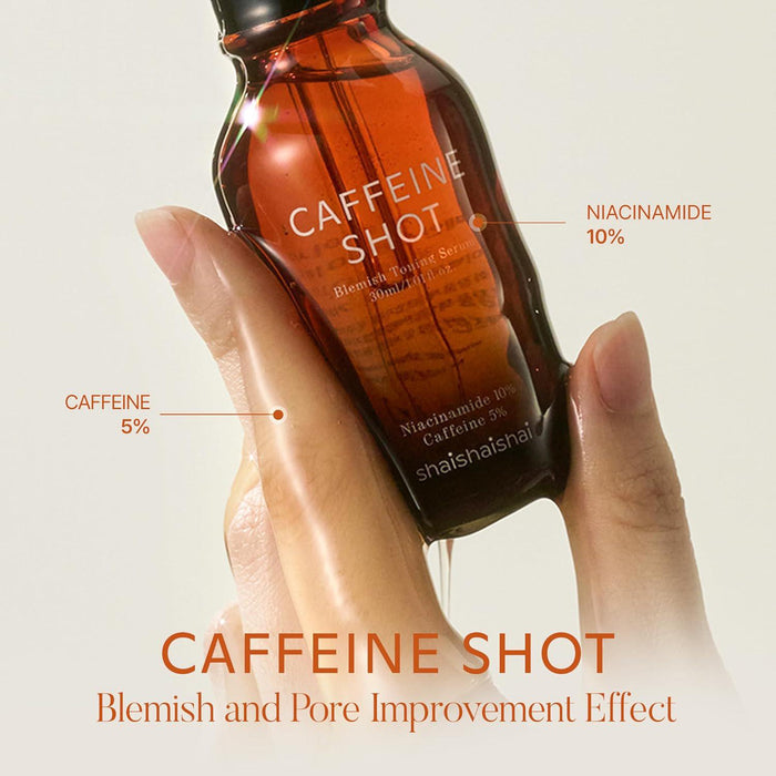 Shaishaishai Caffeine Shot Vita C Toning Serum 30 mL