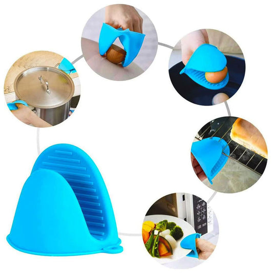Silicone Mini Oven Mitt Glove – Heat Resistant Kitchen Pinch Grip