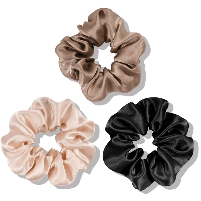 Silk Scrunchie - 3 pack
