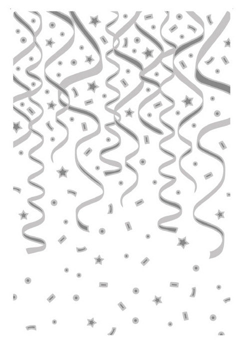 Sizzix - Multi-Level Textured Impressions Embossing Folder By Eileen Hull - Party Time. Available at Embellish Away located in Bowmanville Ontario Canada.