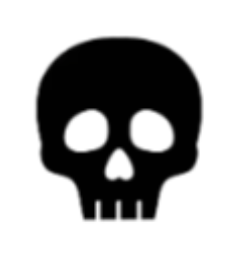 Skull 2-in-1 Waterproof Eyeliner Stamp Pen