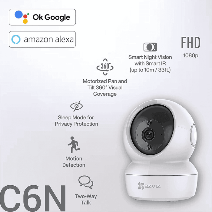 Smart Home Camera CCTV C6N | EZVIZ