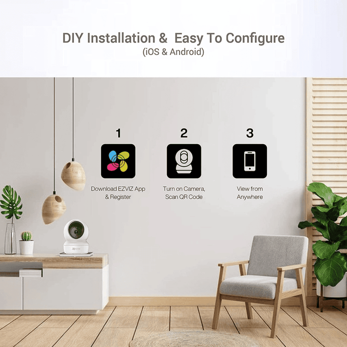 Smart Home Camera CCTV C6N | EZVIZ