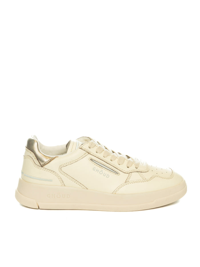 GHOUD Sneaker tweener bianco/oro TNLW TWEENERLOW-LL20