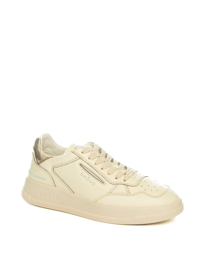 GHOUD Sneaker tweener bianco/oro TNLW TWEENERLOW-LL20