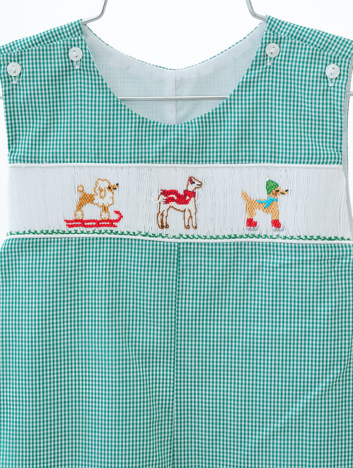 Snow Dogs Smocked Norman Longall
