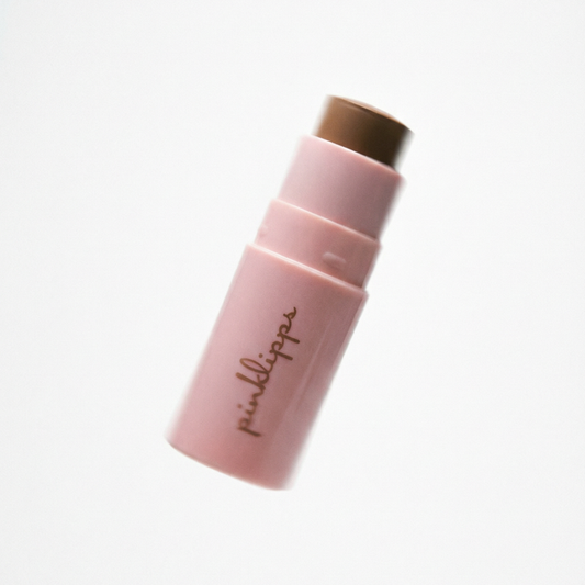 Pink Lipps Latte Soft Matte Contour Stick for sculpting fair skin tones.