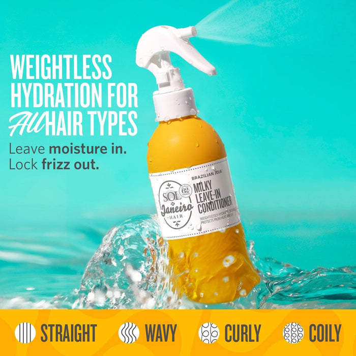 SOL DE JANEIRO brazilian joia Milky Leave In Conditioner ليف ان الشعر بجوز الهند من سول دي جانيرو