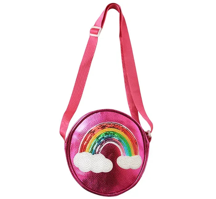Sparkle Sisters Sequin Rainbow Purse