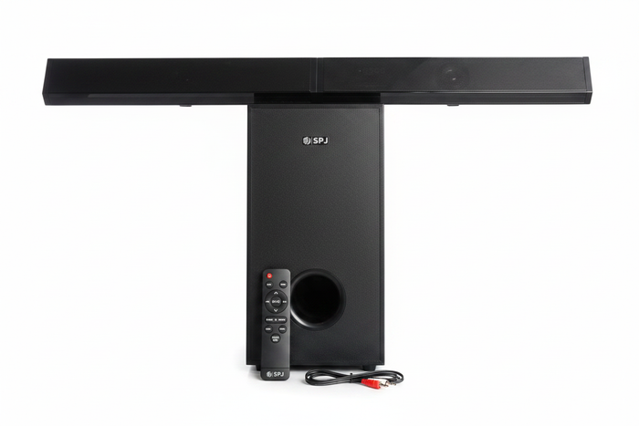SPJ Soundbar with Subwoofer and Remote Control