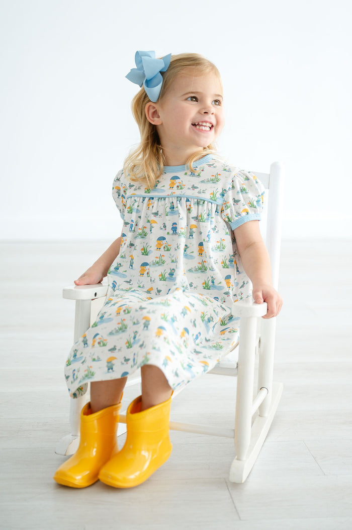 Splashing Puddles Pima Catherine Dress