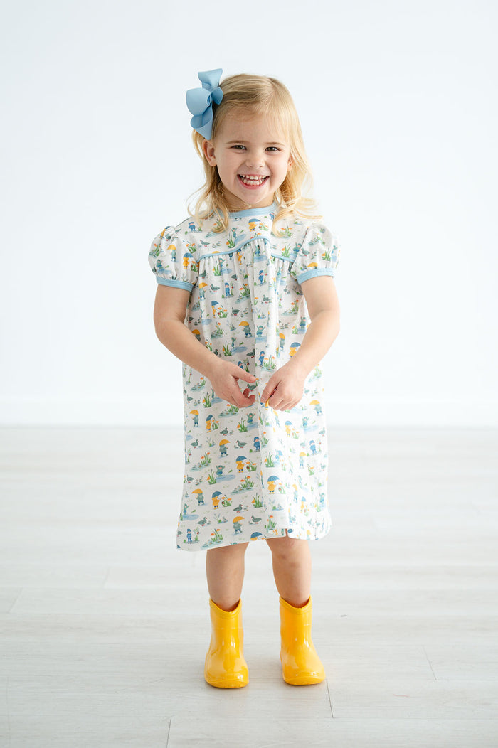 Splashing Puddles Pima Catherine Dress