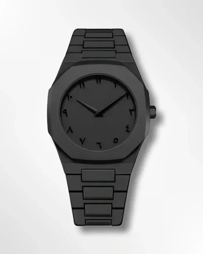 Stainless Steel Arabic Watch