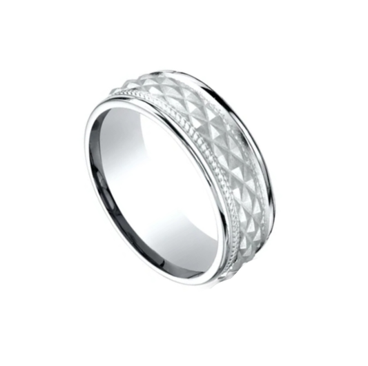 Sleek 316L Stainless Steel Dress Ring with Diamond Cut Patterned Satin Finish

For those seeking a distinguished style, this 316L stainless steel dress ring is the perfect choice. Featuring a unique diamond cut-patterned satin and matte finish, it is sure to stand out and add a touch of elegance to your look.

Key Features:

Ring Size: 8mm x 18mm wide
Materials: Stainless Steel
Finish: Satin & Polish
Hypoallergenic: Safe for sensitive skin
Warranty & Shipping:

Presentation Box: Comes in a premi