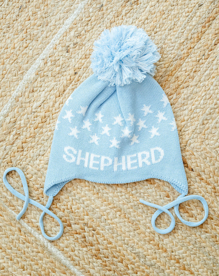Stars Custom Knit Toboggan Hat