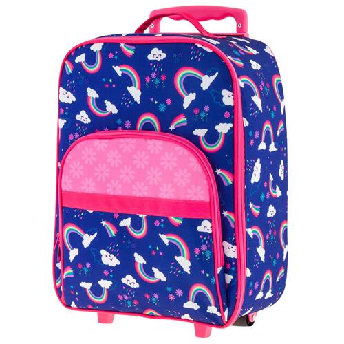 Stephen Joseph Rainbow Print Rolling Luggage