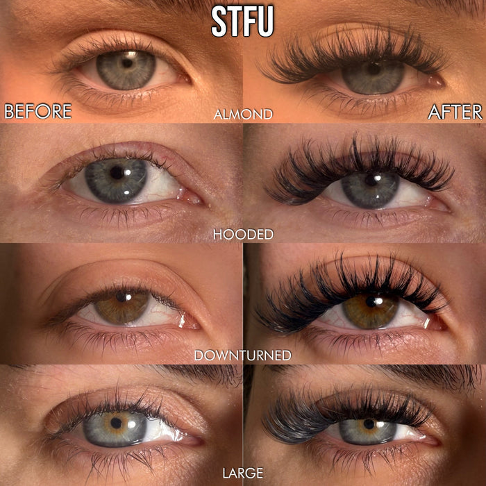 S.T.F.U. Super Pre-Glued Lash Starter Kit - Unicorn Cosmetics