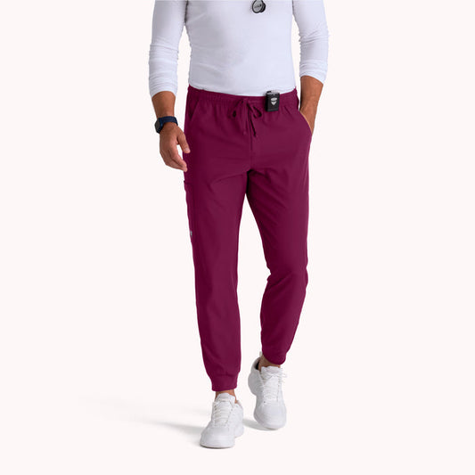 Structure Jogger - Wine - Grey's Anatomy Scrubs