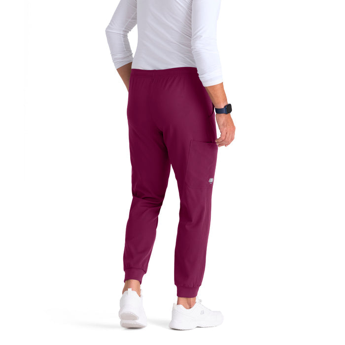 Structure Jogger - Wine - Grey's Anatomy Scrubs