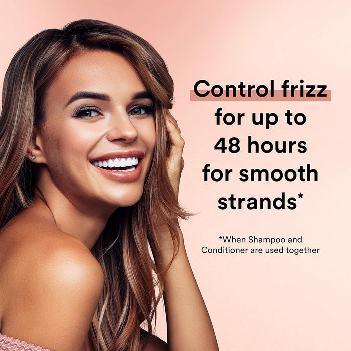 SUAVE Keratin Infusion Frizz Control for Up to 48H بكج سواف بالكيراتين للعناية بالشعر والتحكم بالتطاير