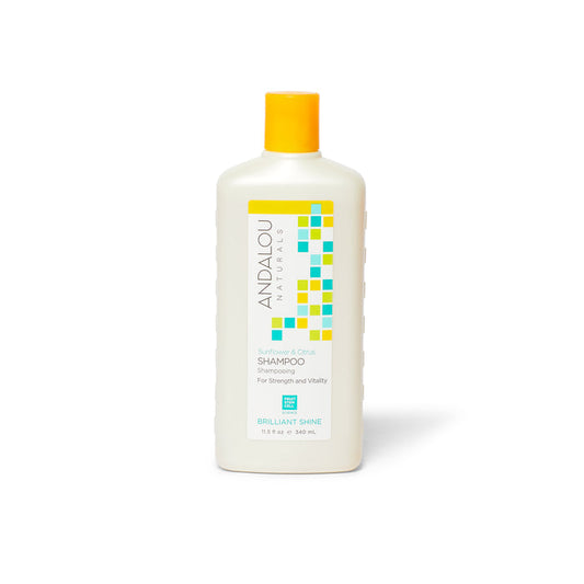 Sunflower & Citrus Brilliant Shine Shampoo - Andalou Naturals US