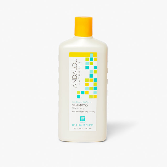 Sunflower & Citrus Brilliant Shine Shampoo - Andalou Naturals US