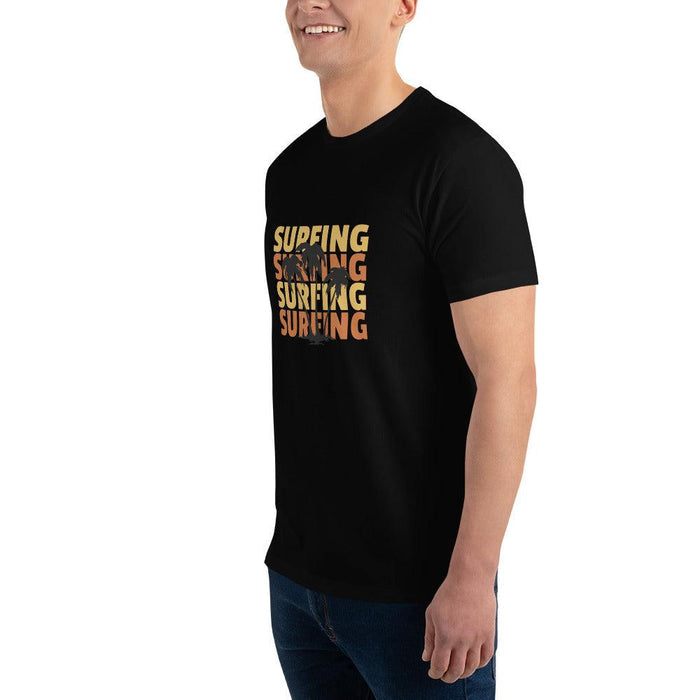SURFING Men's Fitted T-shirt - Billyforce Shop