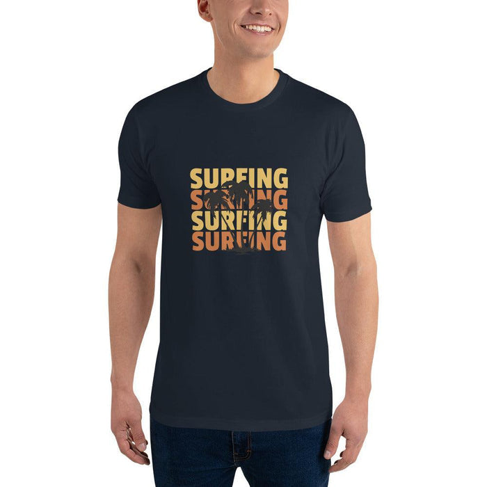 SURFING Men's Fitted T-shirt - Billyforce Shop