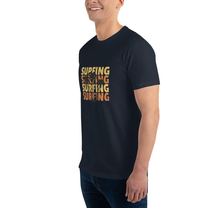 SURFING Men's Fitted T-shirt - Billyforce Shop