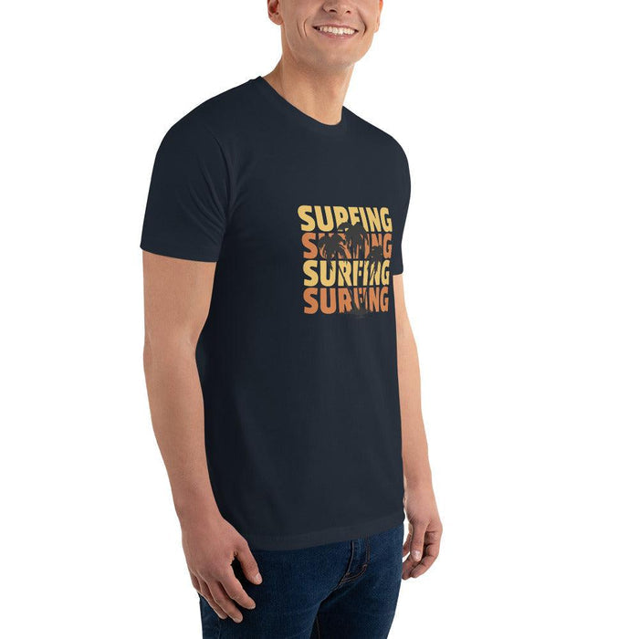 SURFING Men's Fitted T-shirt - Billyforce Shop
