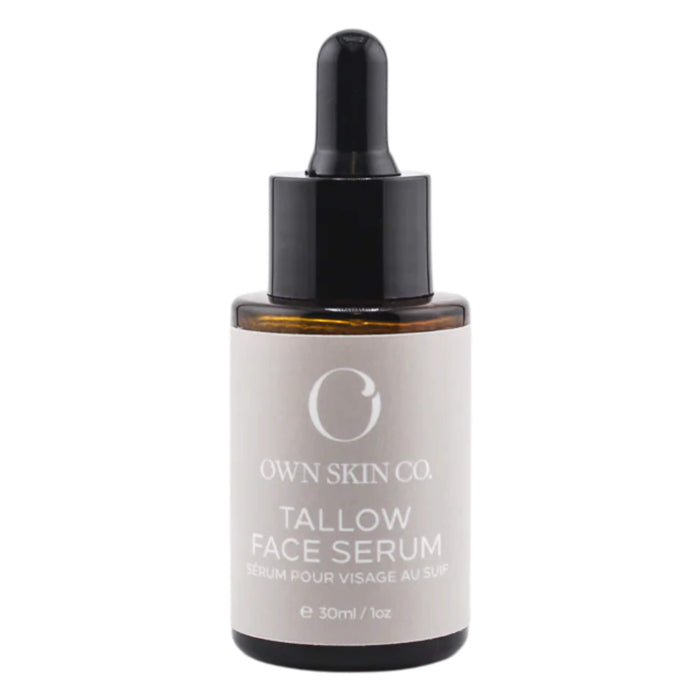 Dropper Bottle of OWN SKIN CO. Tallow Face Serum 30ml