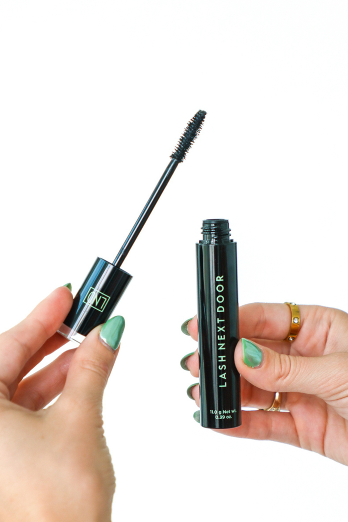open bottle of LND blackout mascara