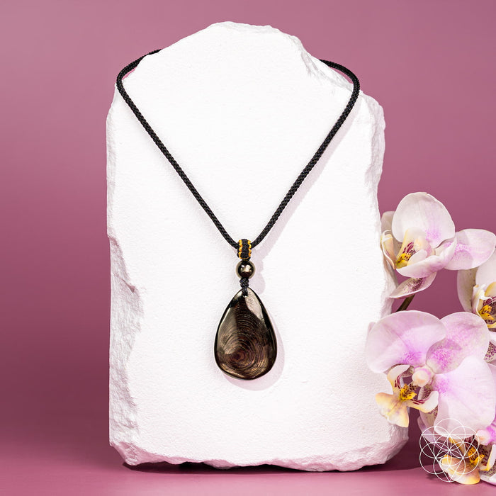 The ﻿Hypersthene Millionaire Manifestation Pendant