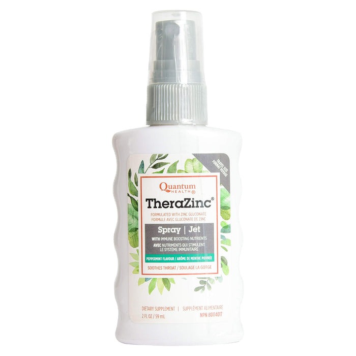 Spray Bottle of Quantum TheraZinc Spray 59ml