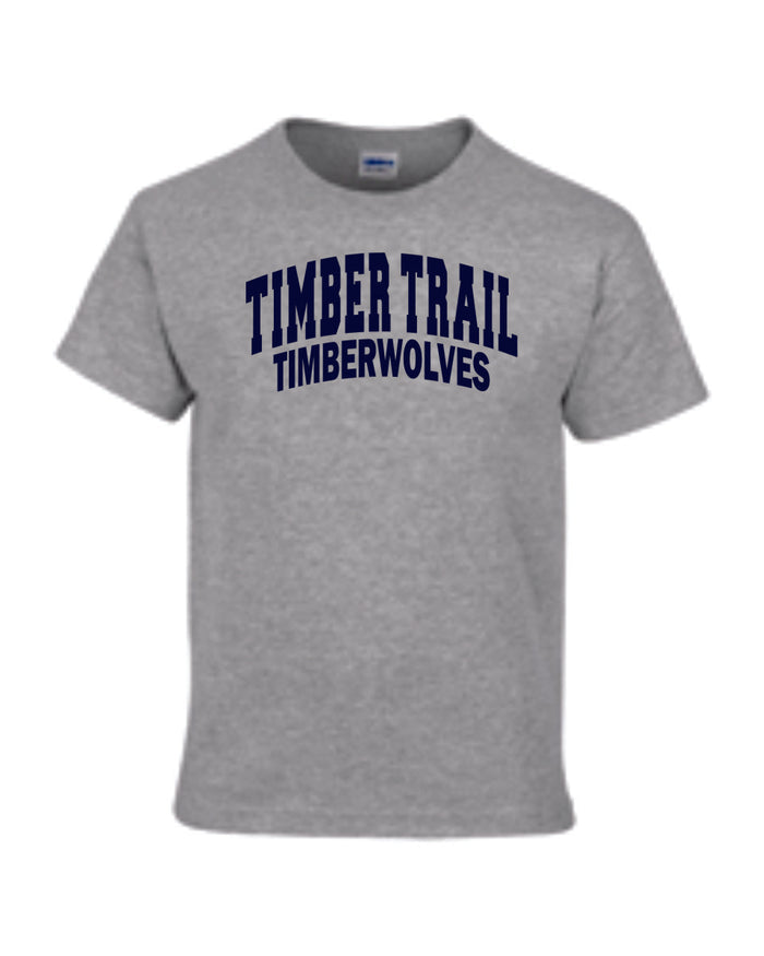 Timber Trail Basic ARC Design Tee- Matte or Glitter