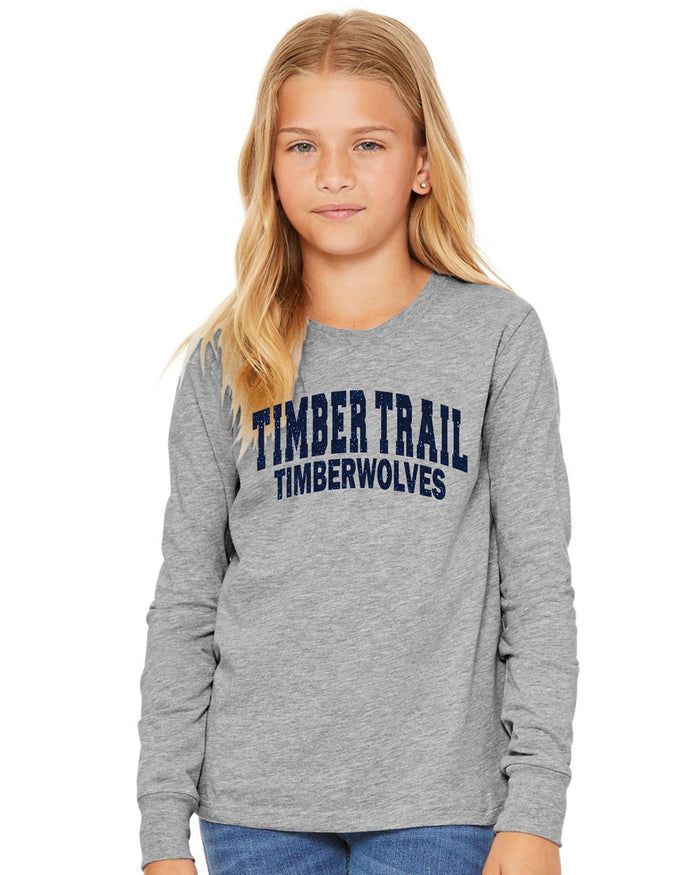 Timber Trail Long Sleeve Tee- 5 designs- Adult, Youth Sizes