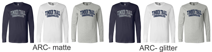 Timber Trail Long Sleeve Tee- 5 designs- Adult, Youth Sizes