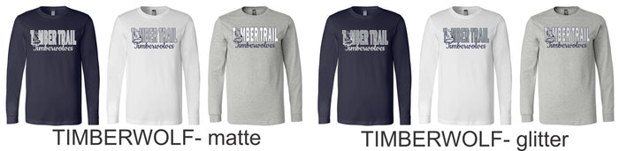 Timber Trail Long Sleeve Tee- 5 designs- Adult, Youth Sizes