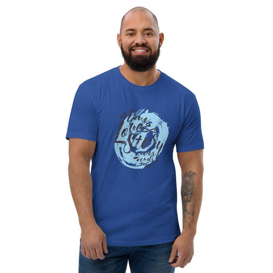 True Love Story Never Ends Men's Short Sleeve T-shirt - Billyforce Shop