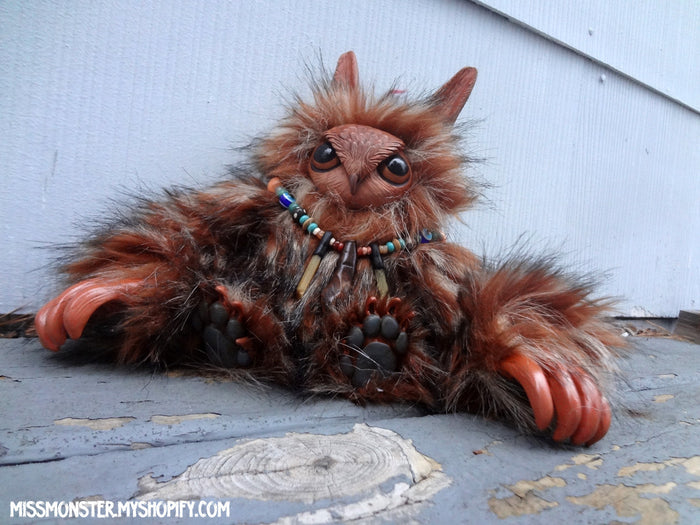 TUNA THE BABY OWLBEAR DOLL