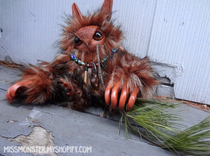 TUNA THE BABY OWLBEAR DOLL
